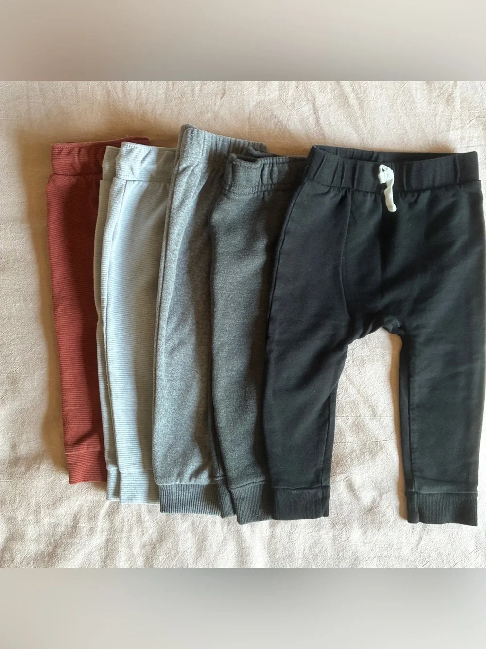 Fall, Winter Baby Toddler Boy Pant Bundle - 18M. Set of 5